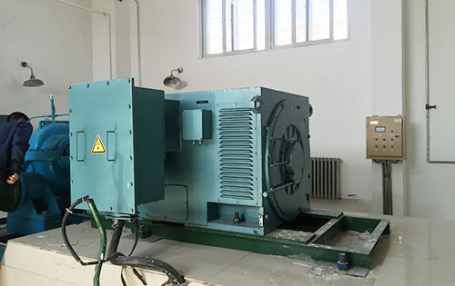 瓮安某水电站工程主水泵使用我公司高压电机安装尺寸